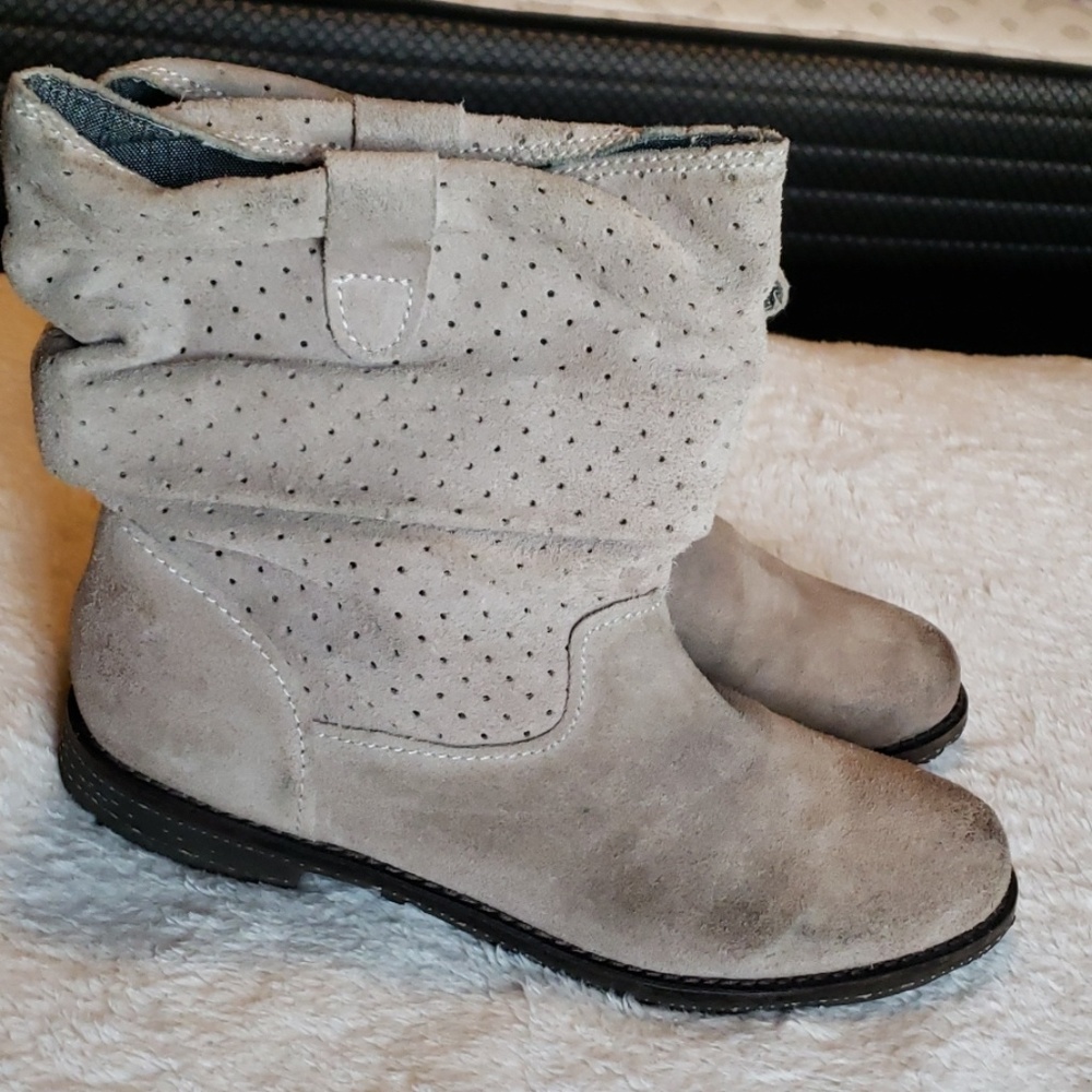 Winter boots OTBT POULSBO women leather slouch boot Sz …